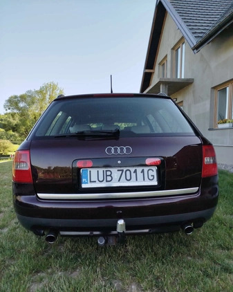 Audi A6 cena 10500 przebieg: 333000, rok produkcji 2002 z Bardo małe 211